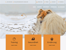 Tablet Screenshot of freundschaft-hund.com